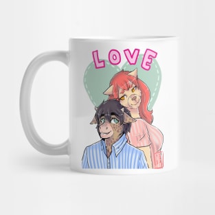 love furry Mug